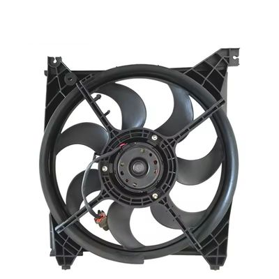 良い価格 ハインダイサンタFE 2000-2006年 25380-26000用の電圧12V電動ラジエーターファン組 オンライン